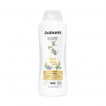 Babaria Classic Gel de Baño Tonificante Gel de ducha 600 ml