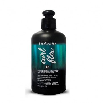 Babaria Curl Flex Crema definidora ondas y rizos 250 ml