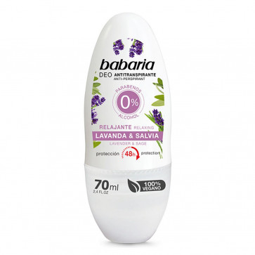 Babaria LAVANDA & SALVIA Desodorante roll-on 70 ml