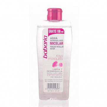 Babaria Rosa Mosqueta Agua Micelar Desmaquillante 400 ml