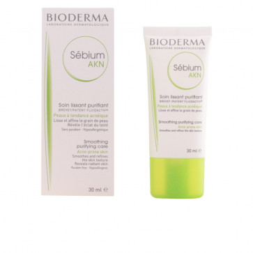 Bioderma Sebium AKN Soin lissant purifiant Peaux à tendance acnéique 30 ml