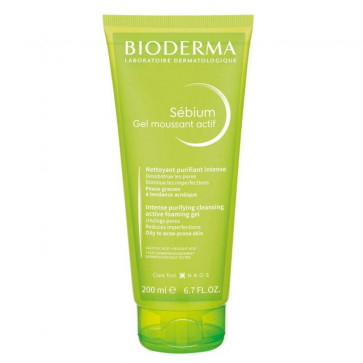 Bioderma Sebium Gel moussant actif 200 ml