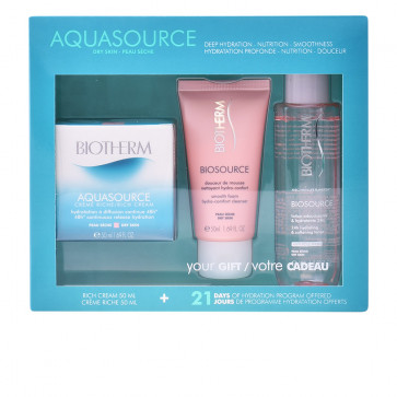 Biotherm Lote AquaSource Set de cuidado facial