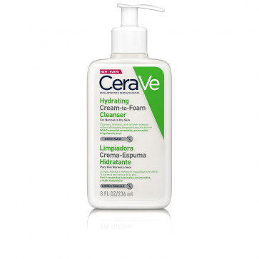 CeraVe Hydrating Cream to Foam Cleanser for normal to dry skin 236 ml