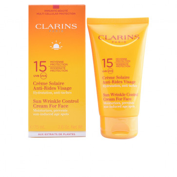 Clarins SUN Crème Solaire Anti-Rides Visage SPF 15 75 ml