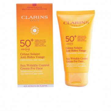 Clarins SUN Crème Solaire Anti-Rides Visage SPF 50 75 ml