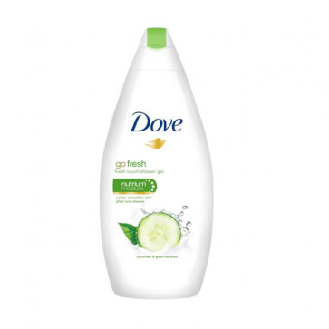 Dove GO FRESH PEPINO & TÉ VERDE Gel de ducha 500 ml