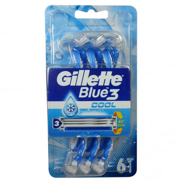 Gillette Blue 3 Cool 6 ud