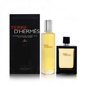 Hermès Lote TERRE D'HERMÈS Eau de parfum Vaporizador 30 ml + Eau de parfum Recarga 125 ml