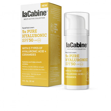 La Cabine 5x Pure Hyaluronic SPF50 Facial fluid cream 30 ml