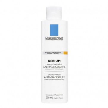 La Roche-Posay KERIUM Shampooing Creme Antipelliculaire Micro-Exfoliant 200 ml