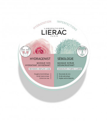 Lierac Mask Hydragenist & Sebologie 2 ud