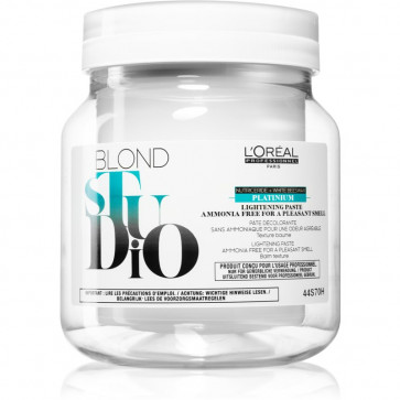 L'Oréal Professionnel Blond Studio Platinum Lightening paste Ammonia Free 500 ml