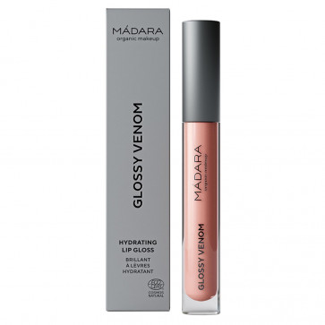 Mádara Glossy Venom Lip Gloss - 74 Nude Coral