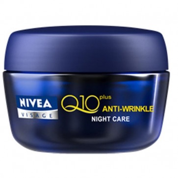 Nivea Q10 PLUS Anti-Arrugas Crema de Noche 50 ml