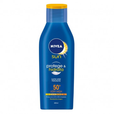 Nivea SUN PROTEGE & HIDRATA Leche Solar SPF50+ 400 ml