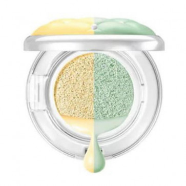 Physicians Formula Dúo corrector + Primer Cushion Mineral Wear SPF 20  Yellow Green