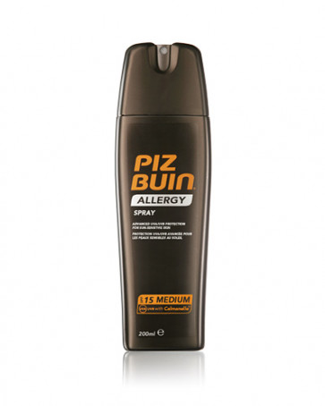 Piz Buin ALLERGY Spray SPF 15 Protección solar 200 ml