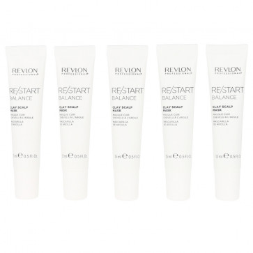 Revlon Re-Start Balance Mascarilla de arcilla 10 ud