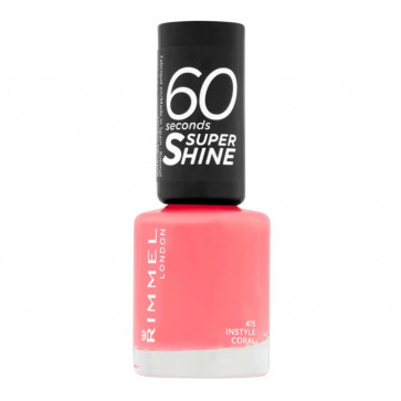 Rimmel 60 SECONDS Super Shine 415 Instyle Coral 8 ml