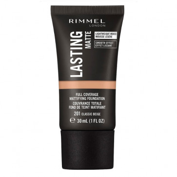 Rimmel LASTING MATTE FOUNDATION - 201 Classic beige 30 ml