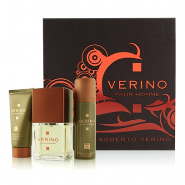 Roberto Verino Lote VERINO POUR HOMME Eau de toilette Vaporizador 100 ml + Gel 50 ml + After shave bálsamo 50 ml