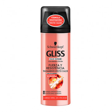 Schwarzkopf GLISS FUERZA & RESISTENCIA Tratamiento Efecto Calor 150 ml