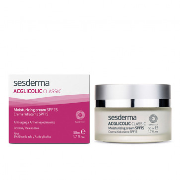 Sesderma Acglicolic Classic Crema hidratante SPF15 50 ml
