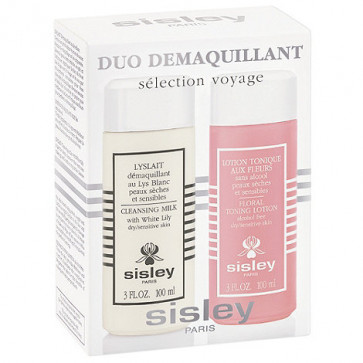 Sisley Lote Duo Démaquillant Sélection Voyage Set de cuidado facial