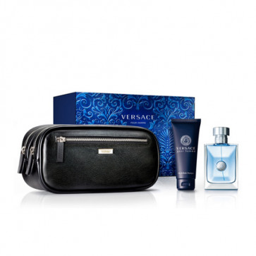 Versace Lote VERSACE POUR HOMME Eau de toilette Vaporizador 100 ml + Gel de ducha 100 ml + Neceser