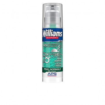 Williams EXPERT OXYGEN 0% Alcohol Gel Afeitar Piel Normal