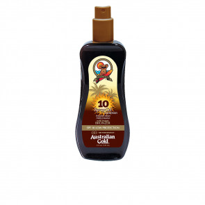 Australian Gold Sunscreen SPF10 Spray Gel with Instant Bronzer 237 ml