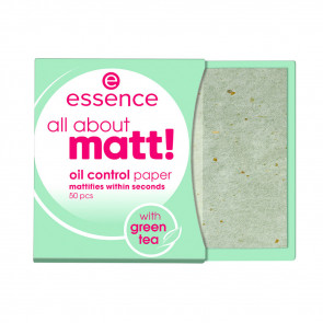 Essence All About Matt! Oil Control Paper 50 ud