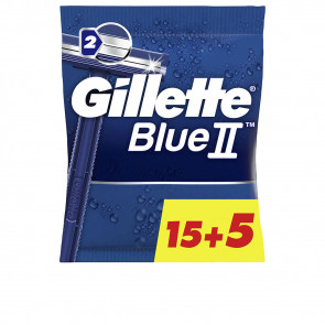 Gillette Blue II Cuchilla de Afeitar Desechable 20 ud