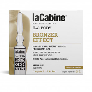 La Cabine Flash Body Bronzer Effect Ampoules Loción corporal 7 ud