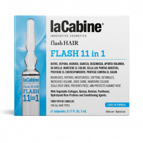 La Cabine Flash Hair Flash 11 in 1 Ampoules 7 ud