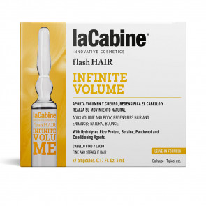 La Cabine Flash Hair Infinite Volume Ampoules 7 ud