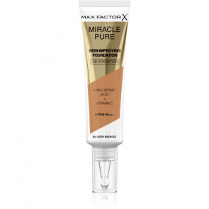 Max Factor Miracle Pure Foundation SPF30 - 82 Deep bronze