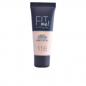 Maybelline FIT ME MATTE+PORELESS Foundation 118 Nude