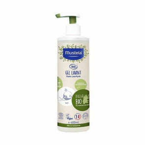 Mustela BIO GEL LAVANT SANS PARFUM Gel de ducha 400 ml