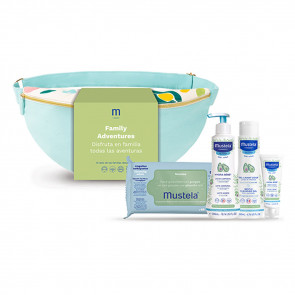 Mustela Lote Banana Bag Family Adventur Set de cuidado corporal