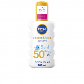 Nivea Sun Babies & Kids Sensitive Loción solar 5 en 1 SPF50+ 200 ml