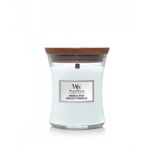 Woodwick Magnolia Birch - Hourglass Scented Candle 1 ud