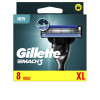 Gillette Mach 3 Cuchilla de afeitar [Recarga] 8 ud