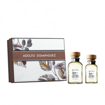 Adolfo Domínguez Lote AGUA FRESCA Eau de toilette Vaporizador 120 ml + Aftershave 100 ml + Gel de ducha 100 ml