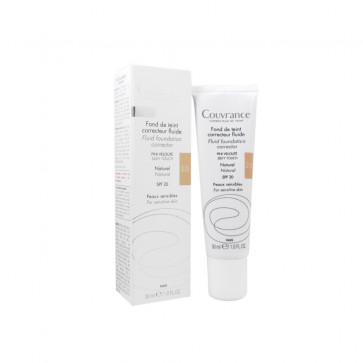 Avène Couvrance Fond de teint correcteur fluide - 2 Natural 30 ml