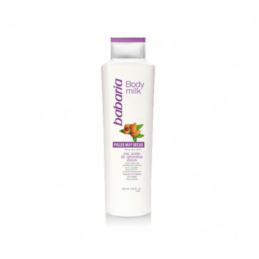 Babaria Body Milk Very Dry Skin Latte idratante per il corpo 500 ml