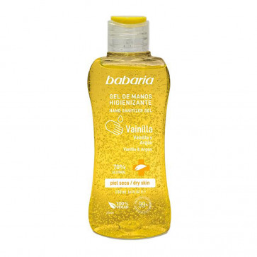 Babaria Vainilla y Argan Gel de Manos Higienizante Piel seca Gel higienizante de manos 100 ml