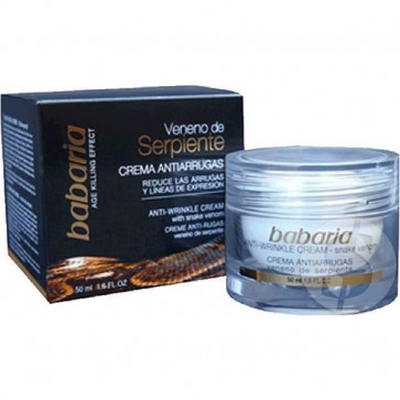 Babaria Veneno de Serpiente Anti-Wrinkle Cream 50 ml