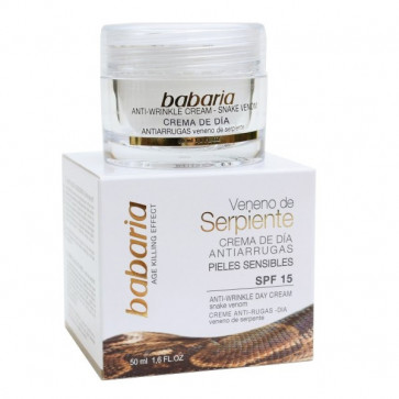 Babaria Veneno de Serpiente Anti-Wrinkle Day Cream SPF15 50 ml